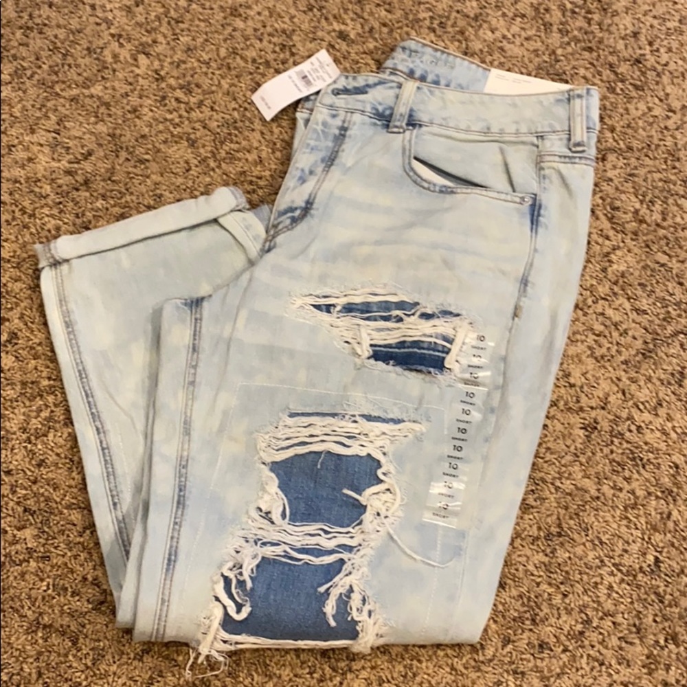NWT Women’s American Eagle Tomgirl Jeans - 10